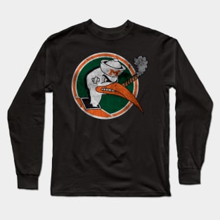 Miami Mascot Long Sleeve T-Shirt